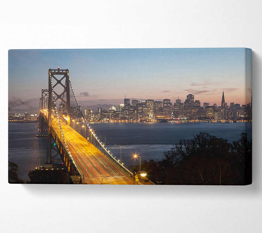  A Canvas Print of Golden Gate Bridge Canvas Print