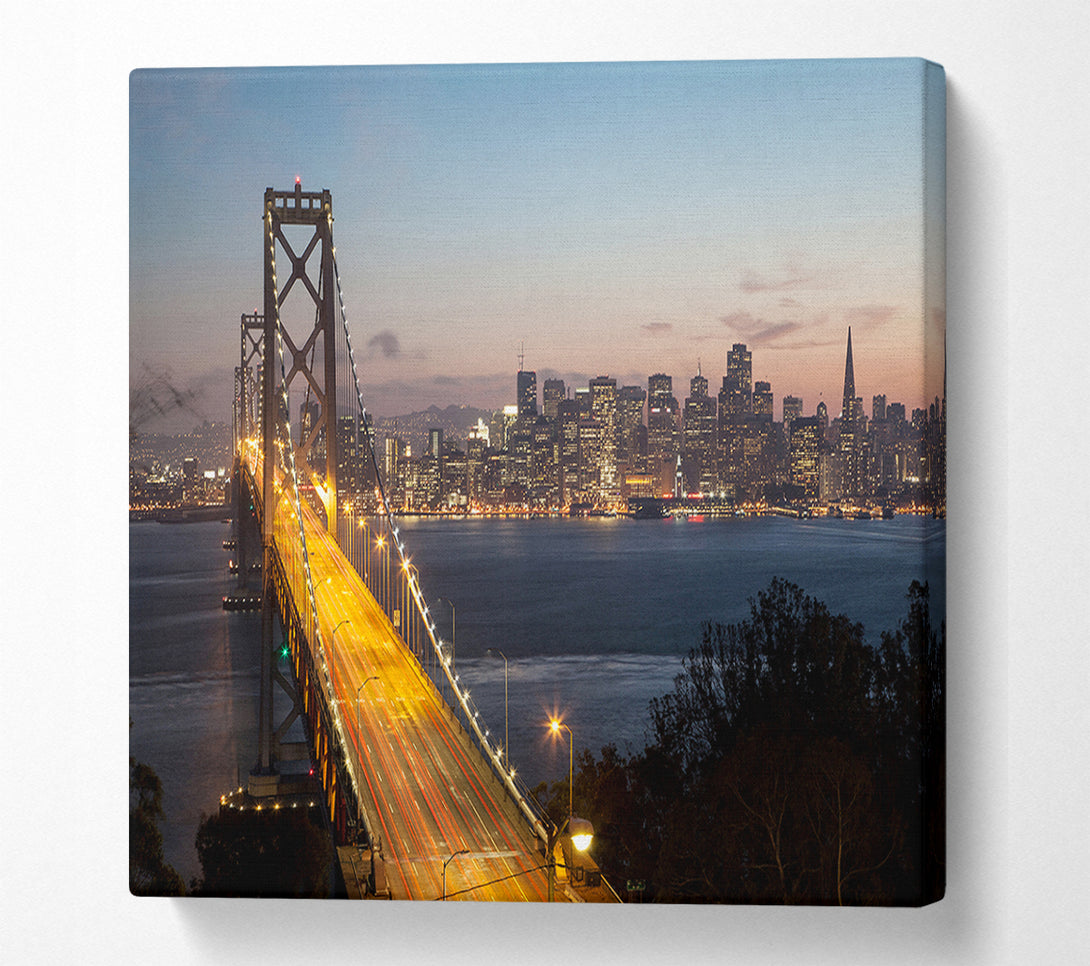  A Canvas Print of Golden Gate Bridge Canvas Print