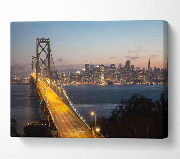  A Canvas Print of Golden Gate Bridge Canvas Print