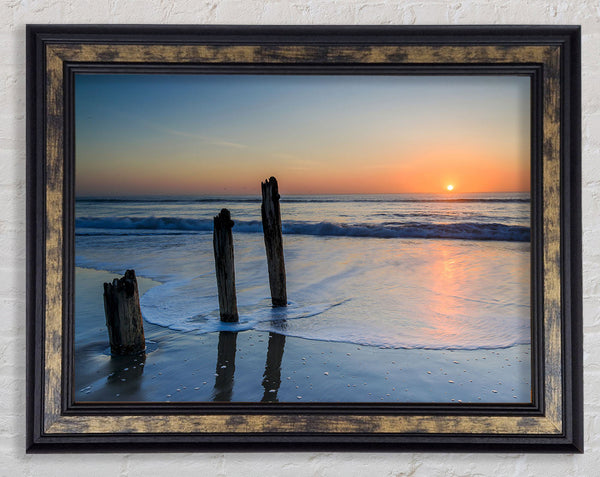 Californian Ocean Framed Print