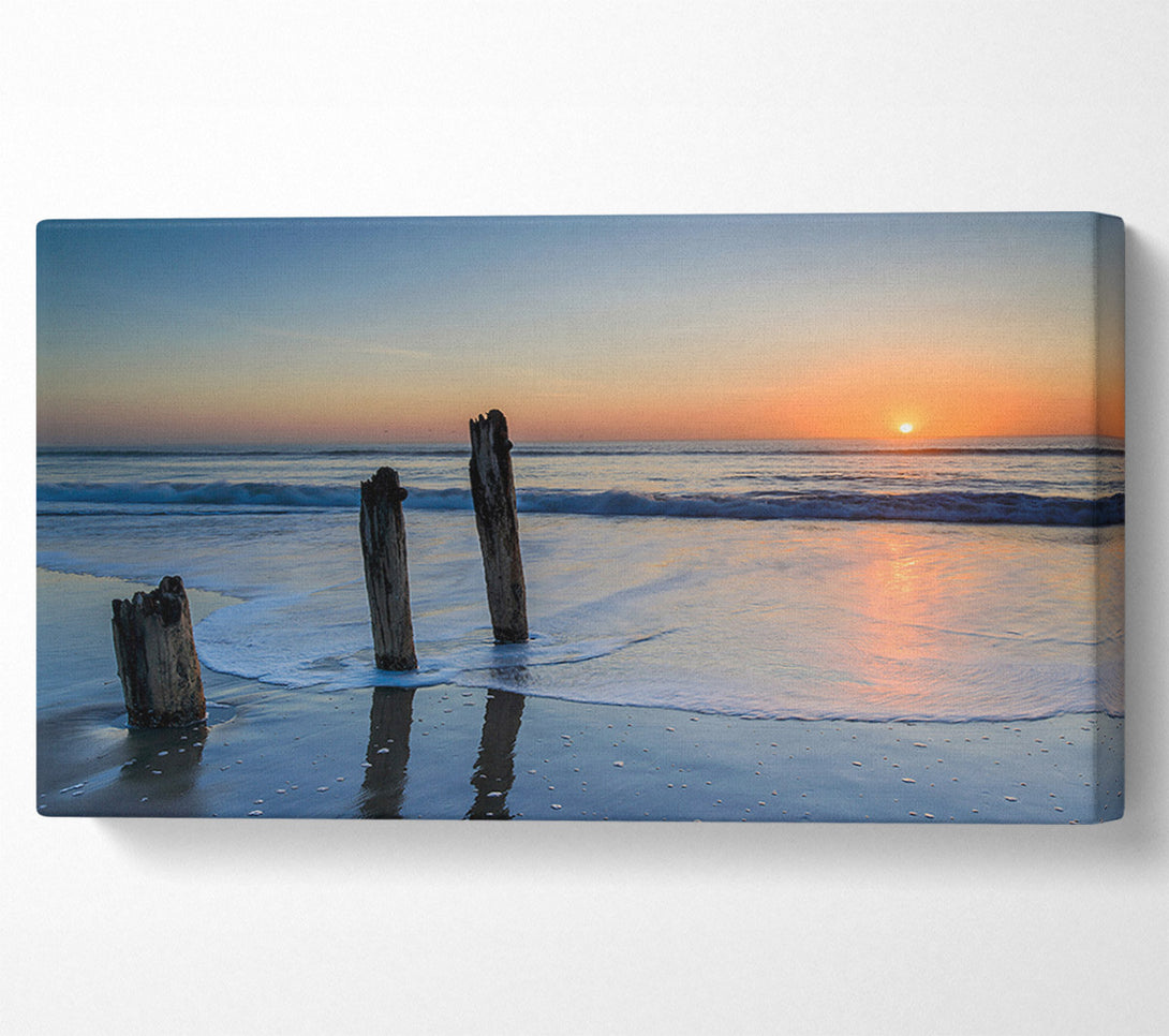  A Canvas Print of Californian Ocean Canvas Art