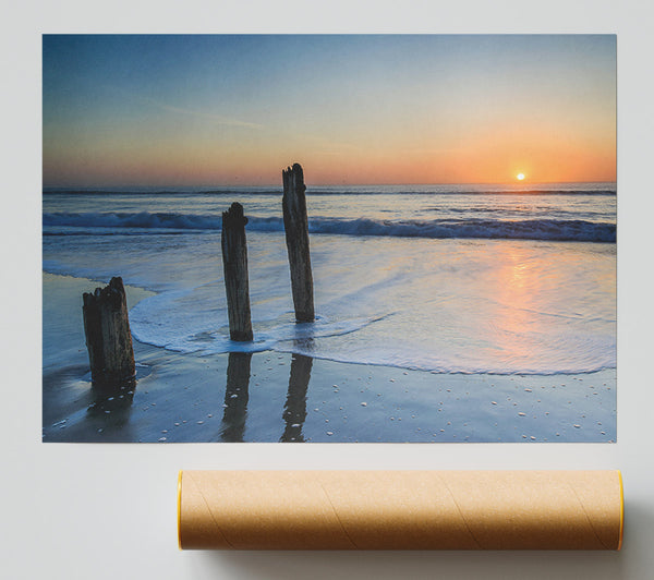 Californian Ocean Print