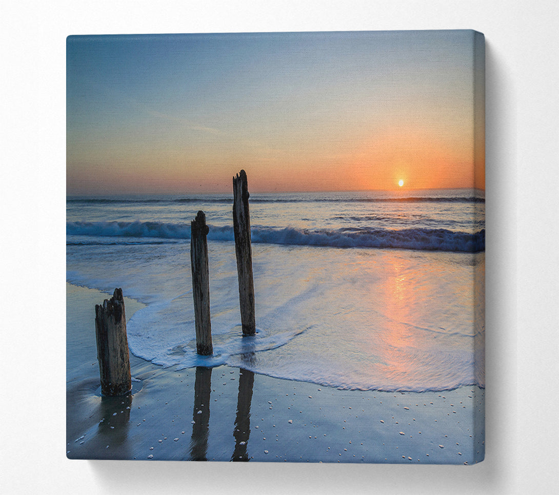  A Canvas Print of Californian Ocean Canvas Art
