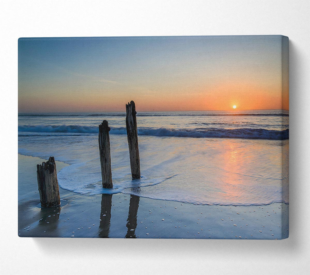  A Canvas Print of Californian Ocean Canvas Art
