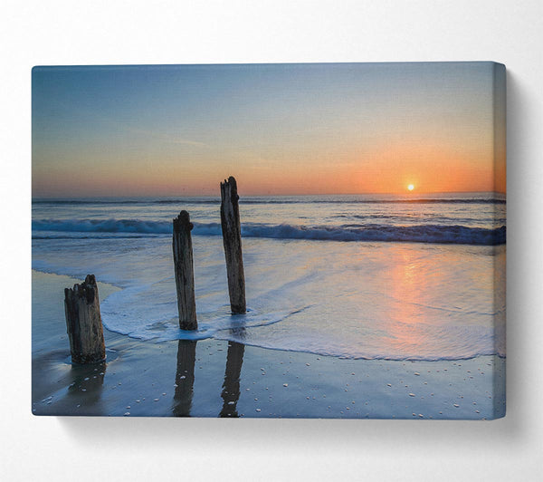  A Canvas Print of Californian Ocean Canvas Art