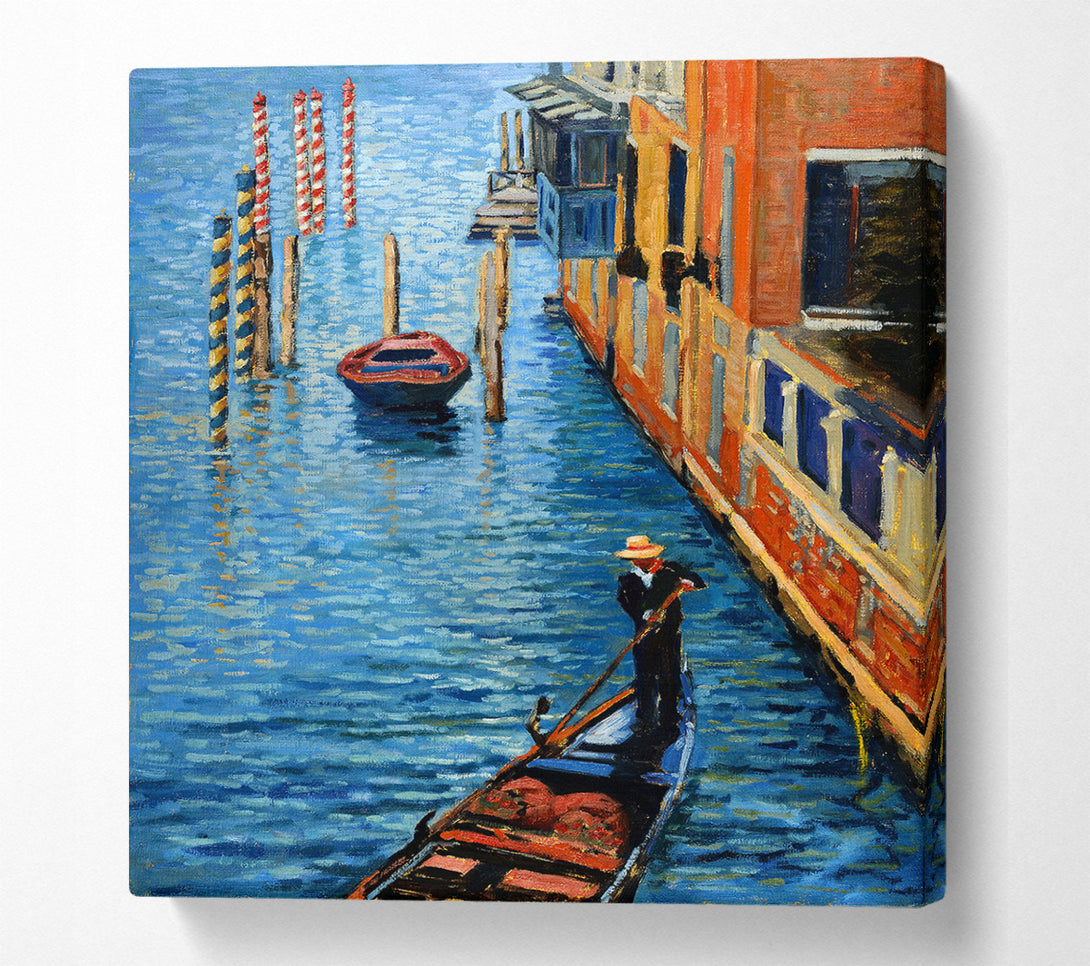  A Canvas Print of Gondola Ride 1 Canvas Wall Art