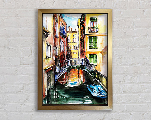 Brücke im Wasser