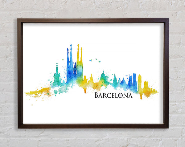 Barcelona Framed Print