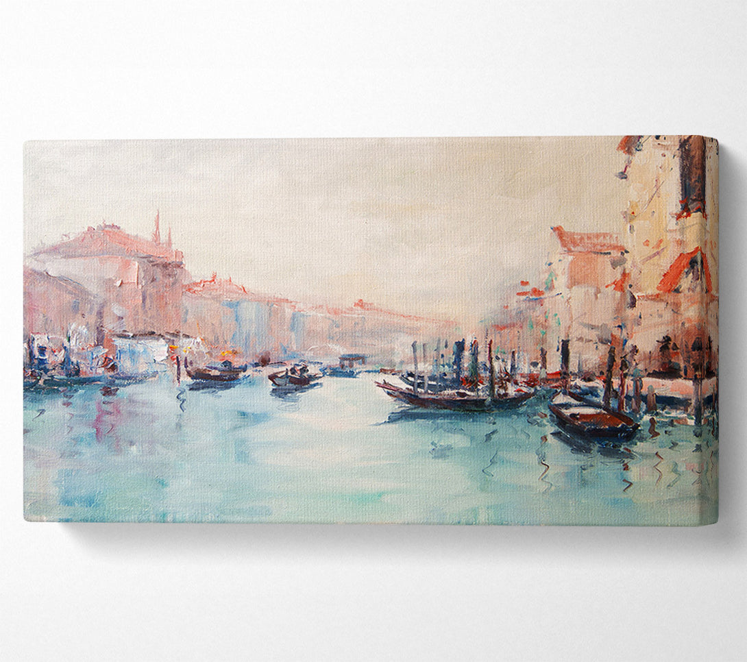 A Canvas Print of Sail City Canvas Wall Art