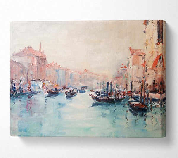  A Canvas Print of Sail City Canvas Wall Art