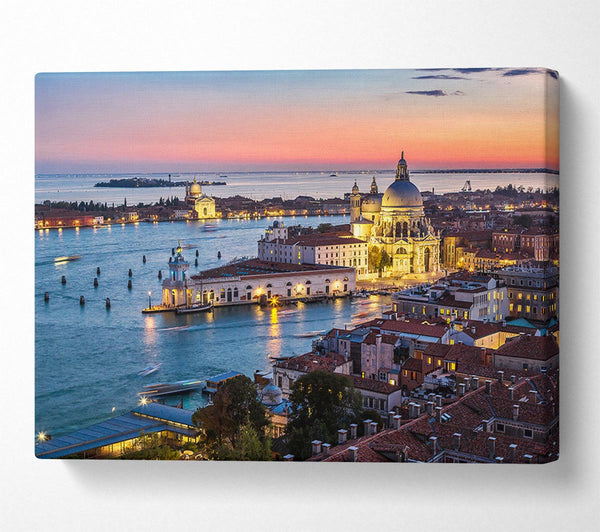  A Canvas Print of From Above Canvas Wall Art