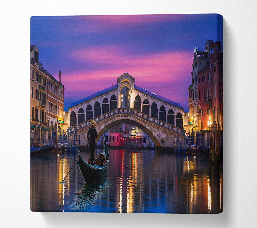  A Canvas Print of Gondola Ride 6 Canvas Wall Art