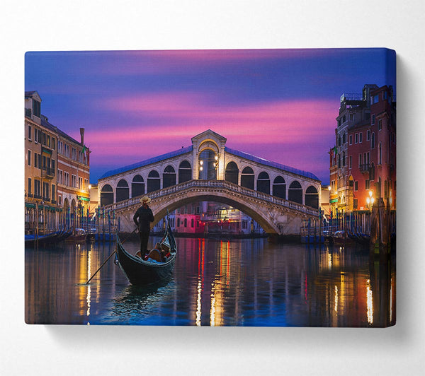  A Canvas Print of Gondola Ride 6 Canvas Wall Art