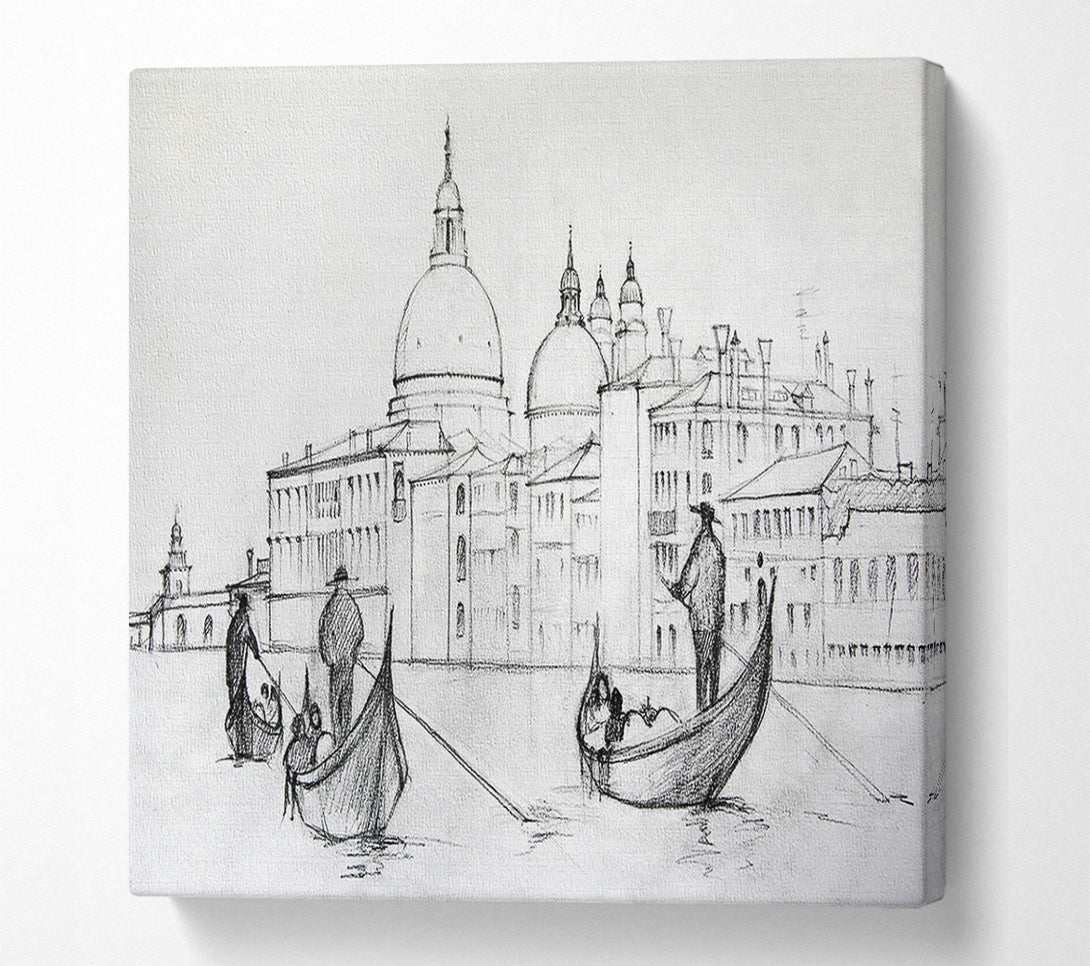  A Canvas Print of Gondola Ride 3 Canvas Art