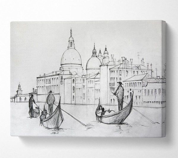  A Canvas Print of Gondola Ride 3 Canvas Art
