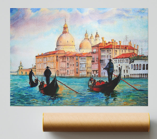 Gondola Ride 2 Print