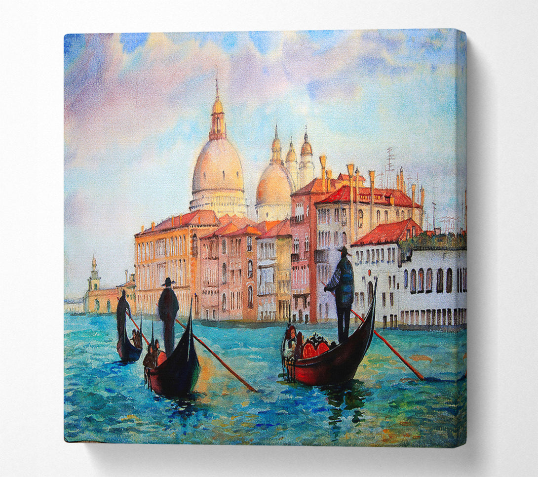  A Canvas Print of Gondola Ride 2 Canvas Wall Art