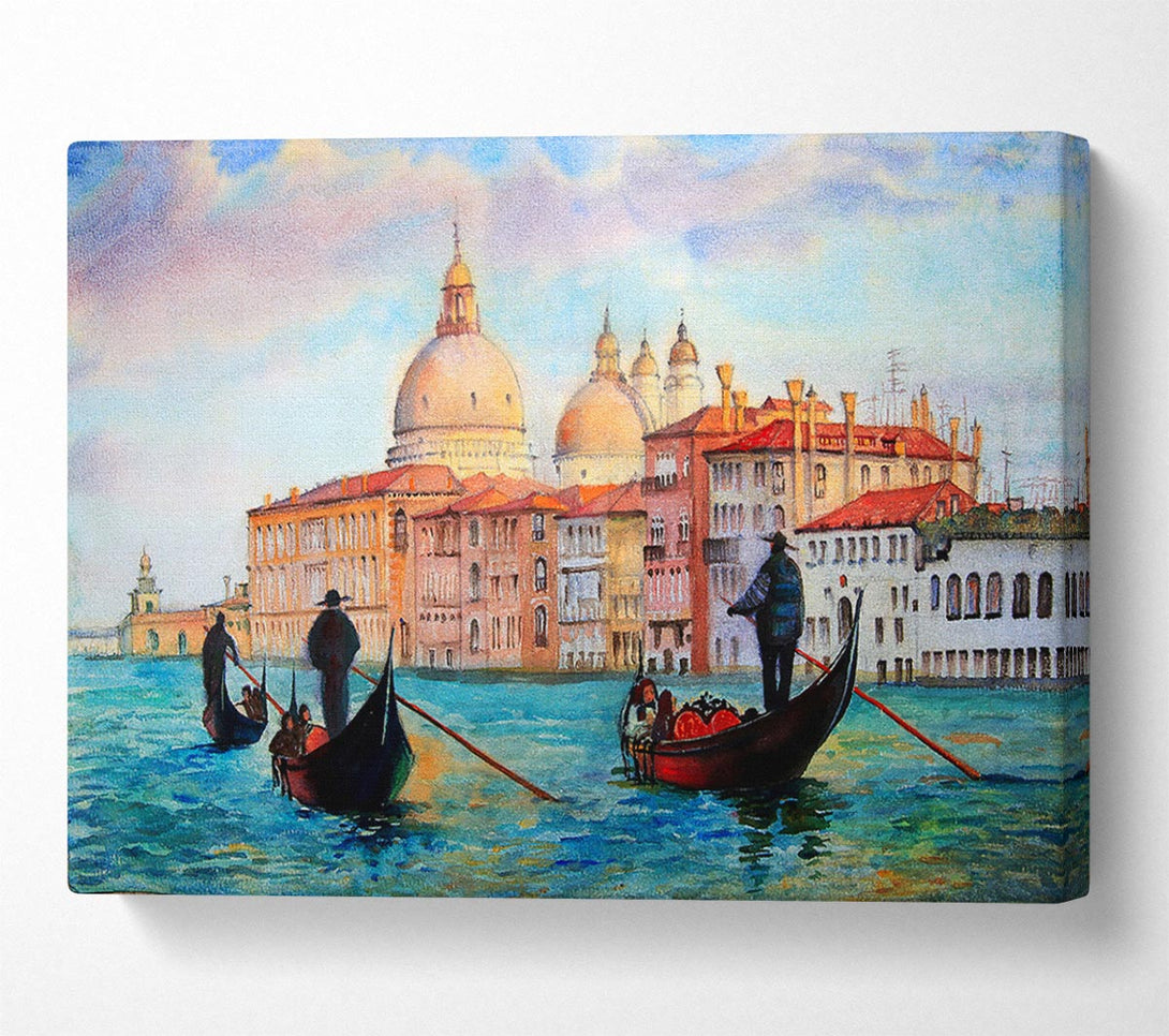  A Canvas Print of Gondola Ride 2 Canvas Wall Art