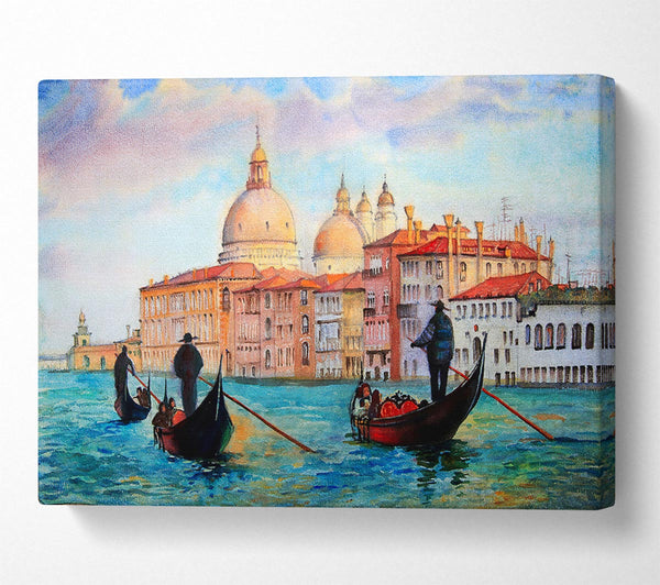  A Canvas Print of Gondola Ride 2 Canvas Wall Art