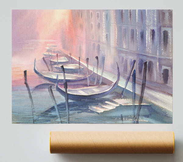 Gondola Line Up 7 Poster