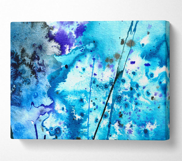  A Canvas Print of Flower Ocean Canvas Wall Art