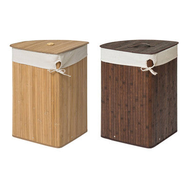 Kankyo Natural Bamboo Corner Laundry Ham