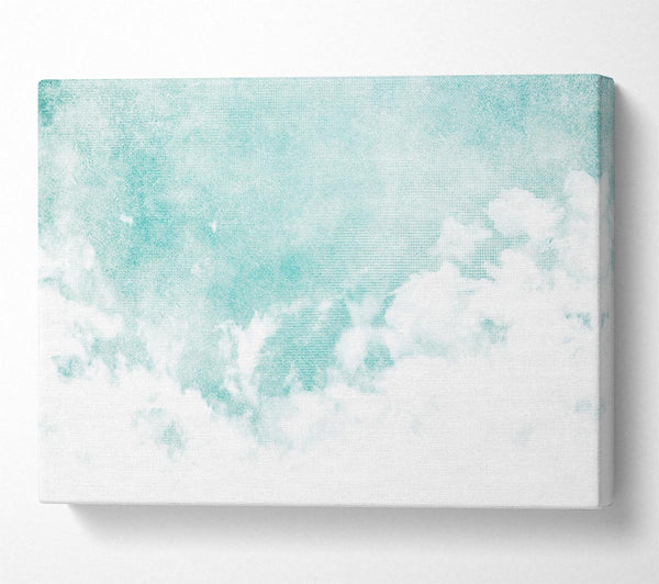  A Canvas Print of Perfect Cloud Formation Canvas Print