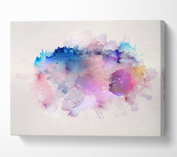 A Canvas Print of Jungle Paint Canvas Print