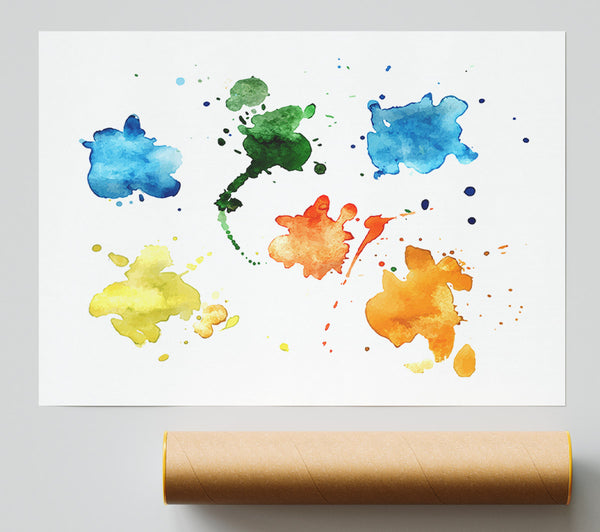 Blue Duo Giclee Print