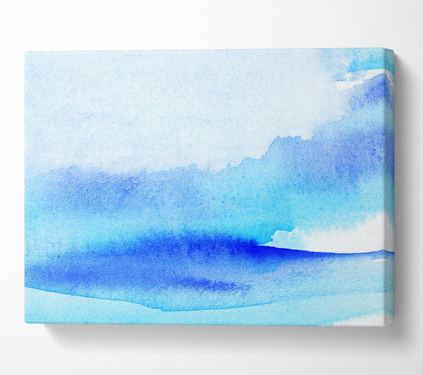  A Canvas Print of Gentle Ocean Spray Canvas Wall Art