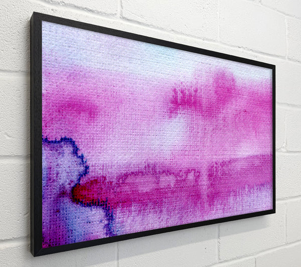 Pink River Rain Clouds