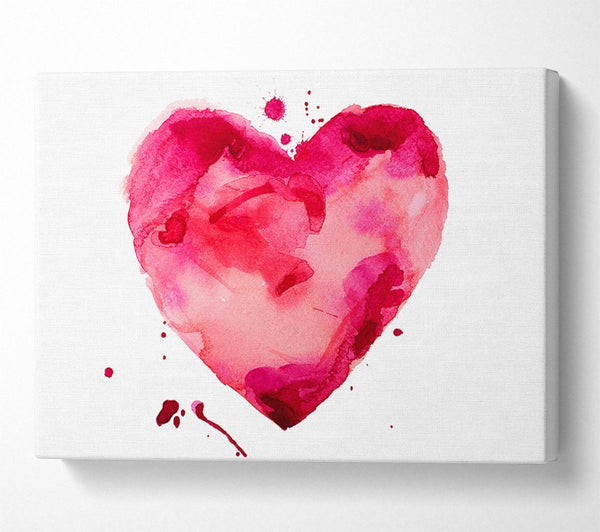  A Canvas Print of Heart Of Hearts Canvas Wall Art