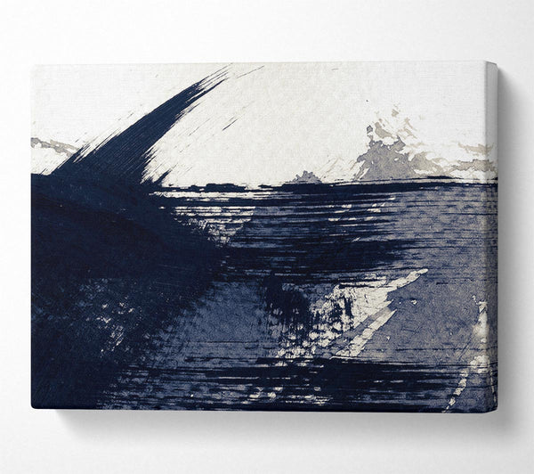  A Canvas Print of Ink Lines Canvas Print