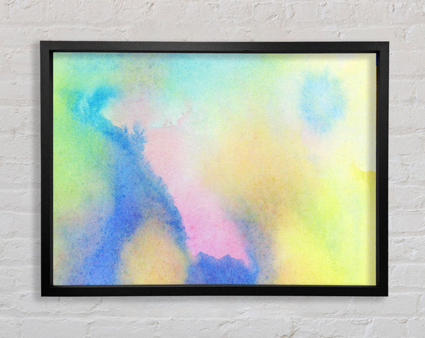 Pastel Haze Framed Print