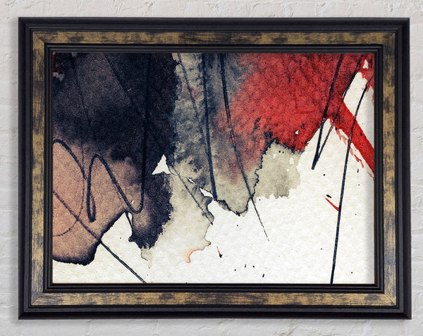 Volcano Melt Framed Print
