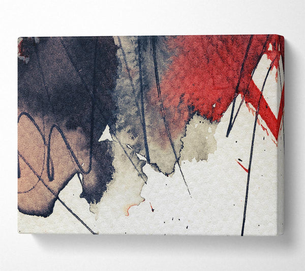  A Canvas Print of Volcano Melt Canvas Print