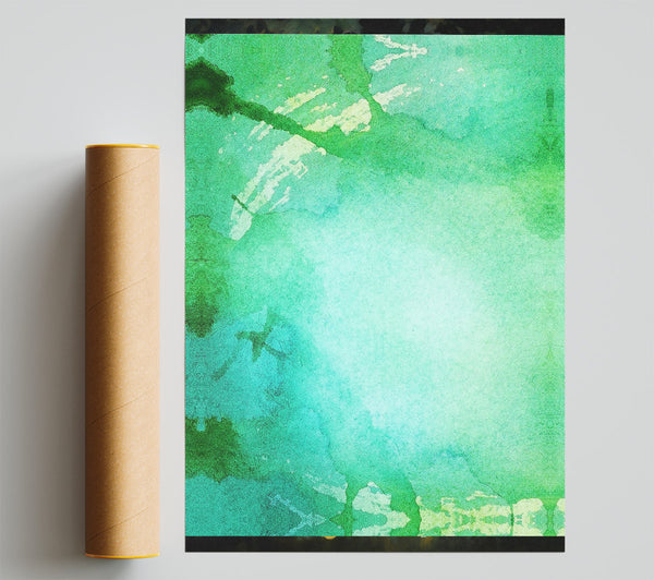 Green Giclee Print