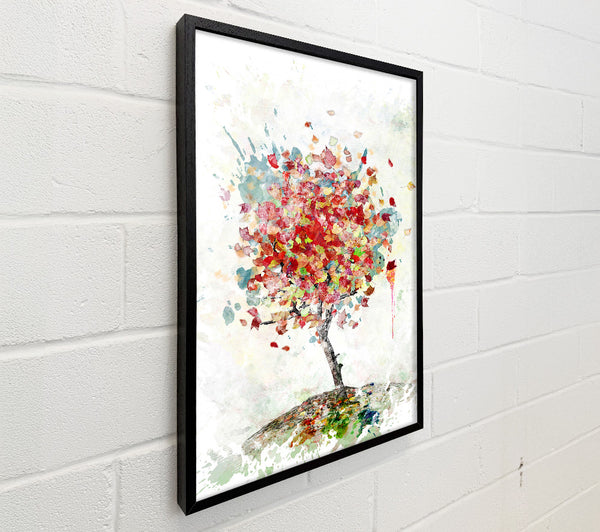 Leaves Falling From The Magical Tree