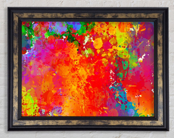 Raining Rainbows Framed Print