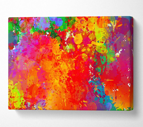  A Canvas Print of Raining Rainbows Canvas Art