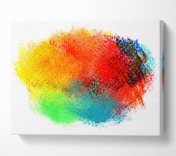  A Canvas Print of Powder Canvas Wall Art