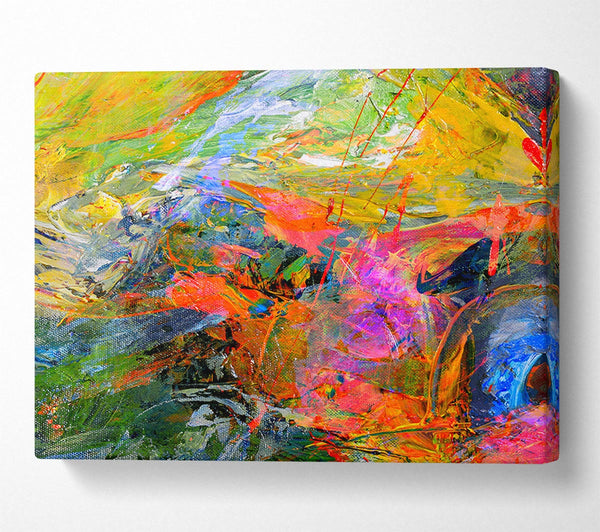  A Canvas Print of Winter Garden Canvas Art
