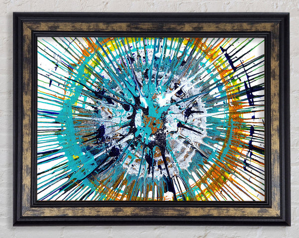 Star Explosion 3 Framed Print