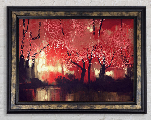 Woodland Fairy Dust Framed Print