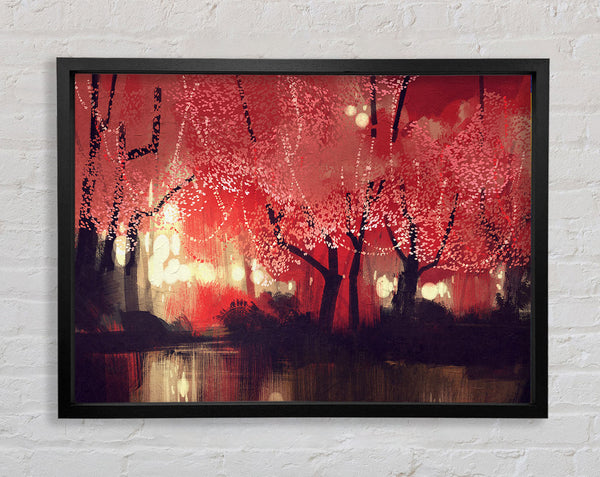Woodland Fairy Dust Framed Print