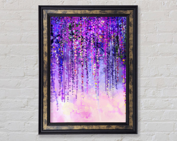 Vibrant Willow Tree Framed Print