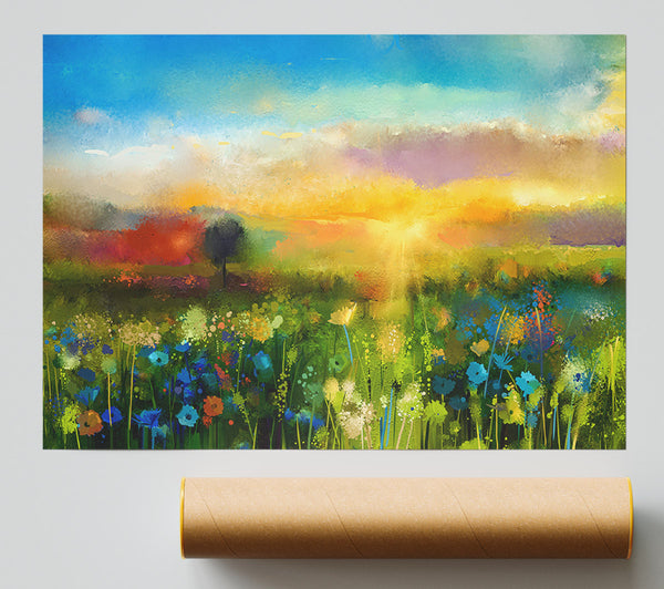Fields Of Gold Poster