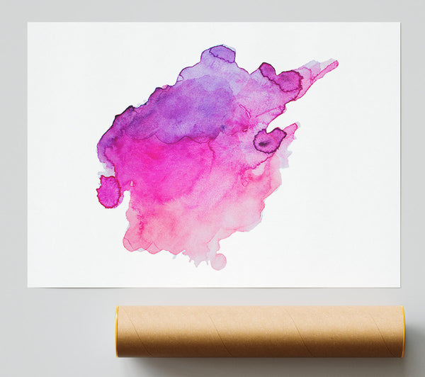 Colours Collide Print