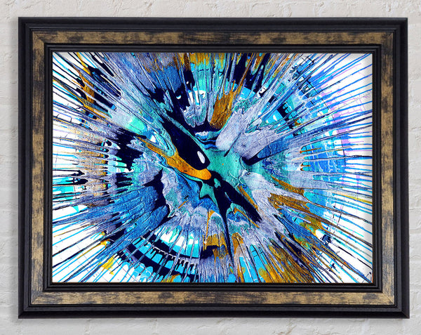 Stat Explosion 1 Framed Print