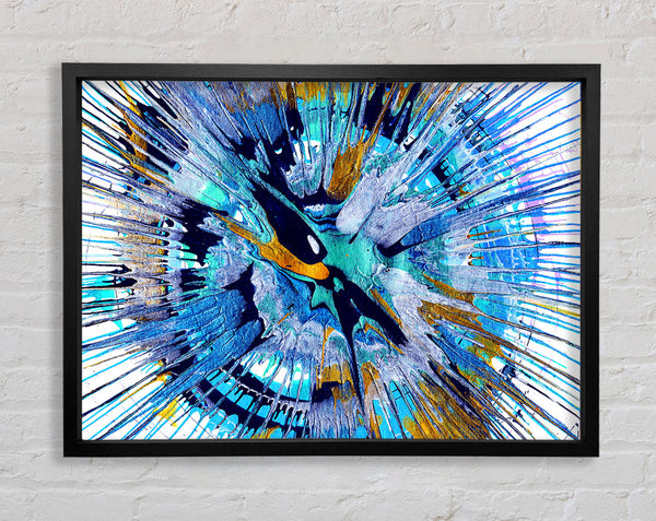 Stat Explosion 1 Framed Print